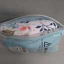 Babygoal Reusable Baby Girl Swim Diapers 3 Pack - Adjustable Washable for 0-8 Months Infants - Ideal for Swimming Lessons - Flower Design (Small, 01 Rose & Peach Blossom)