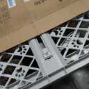 MYPET North States Paws Portable Pet Gate: 26-40" Wide. Pressure Mount. No Tools Needed. Made in USA. Dog Gate 23" Tall, Expandable, Durable Dog Gates for Doorways, Light Gray