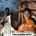 24 Pcs Witch Pens Bulk Princess and Witch Party Favors Pink and Green Gift Pens Set for Movie Musical Lover Friendship Matching Birthday Halloween Party Favors