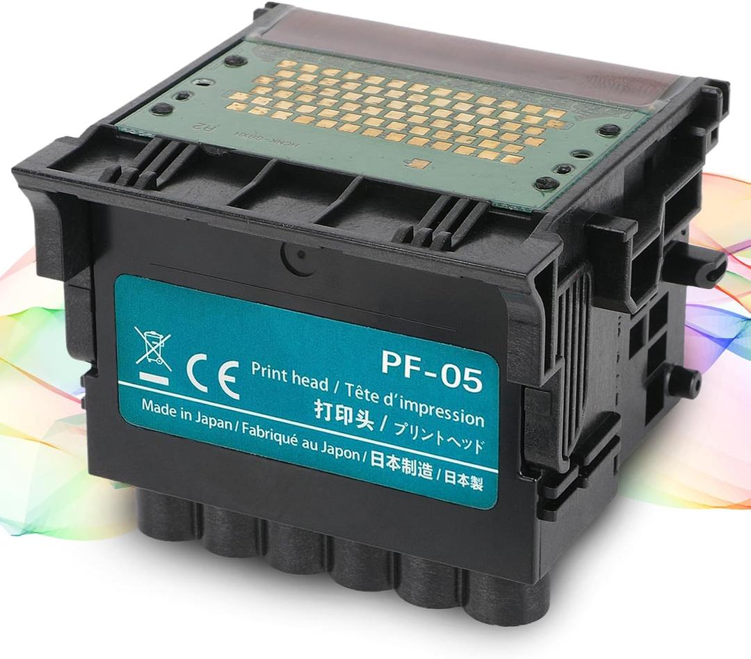 PF-05 PF05 Print Head Printhead Compatible with Canon iPF6300, iPF6300S, iPF6350, iPF6400, iPF6400S, iPF6400SE, iPF6450, iPF8300, iPF8300S, iPF8400, iPF8400S, iPF9400 Replacement (PF 05)