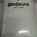 Bedsure Full Comforter Set, Sage Green Boho Tufted Bed Set, 3D Puffy Jacquard Bedding Full Size, 3 Pieces, 1 Farmhouse Shabby Chic Embroidery Comforter with Bow Pattern & 2 Pillow Cases