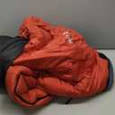 Teton LEEF Lightweight Mummy Sleeping Bag for Camping, Hiking, Backpacking; Cold Weather Option, Compression Sack Included (0F Regular, Fire/Slate)