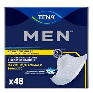 Tena Incontinence Guards for Men, Moderate Absorbency, 48 Count