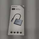 USB C to Dual HDMI Adapter 4K@30Hz, KOZYC USB C Hub Multiport Adapter with 2xHDMI, USB 3.0, 100W PD, Support USB C to HDMI Splitter Extended Display for MacBook Pro (MST is not Supported on MacOS)