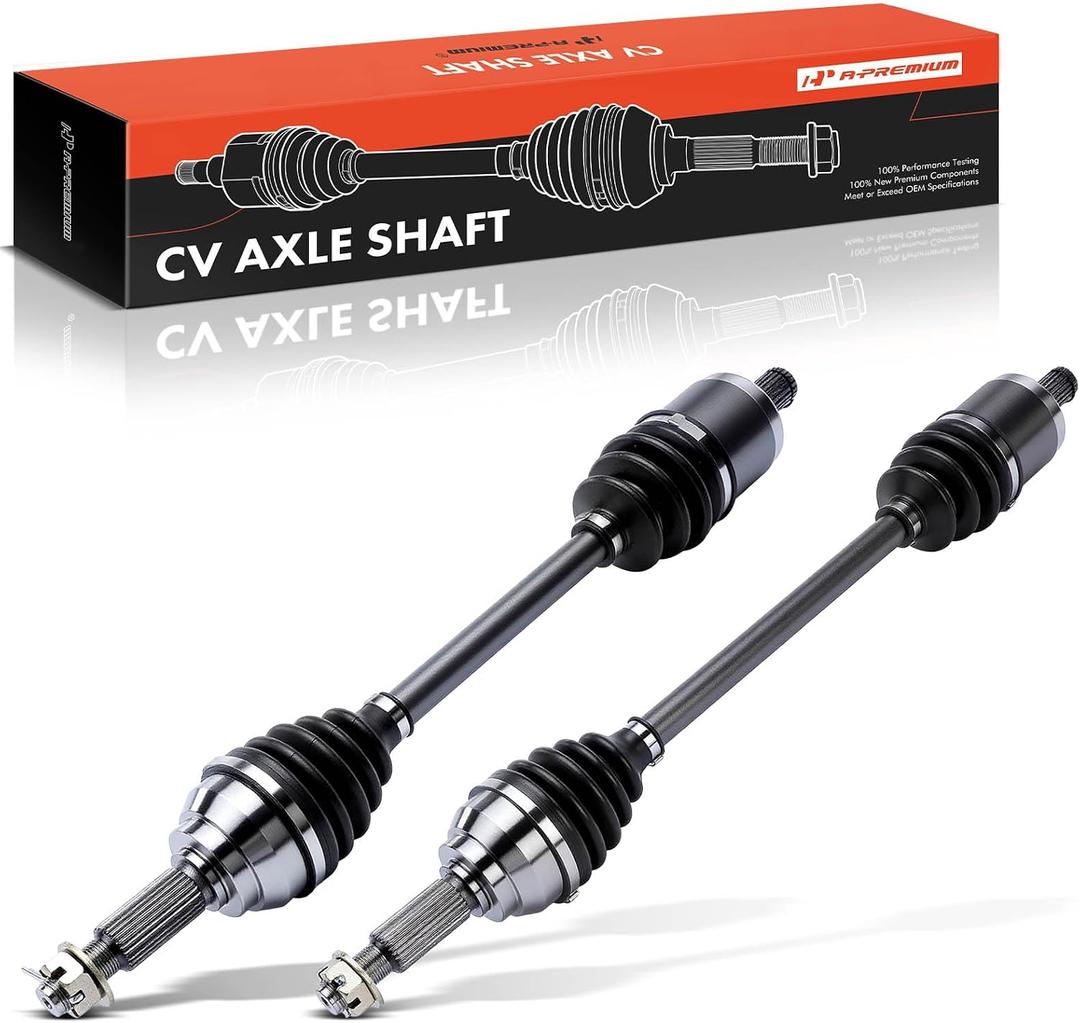 A-Premium Pair (2) Front CV Axle Shaft Assembly Compatible with John Deere Gator HPX 4X4 2010 2011 2012, Gator HPX 4x4 Diesel 2010 2011 2012, Driver and Passenger Side