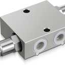 Threlaco Dual Crossover Hydraulic Relief Cushion Valve 3/8” NPT Ports 12 GPM for Control Valve Motor Cylinder