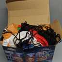 Joiedomi Christmas Inflatable Gingerbread Decoration, Christmas Blow Ups Three Gingerbread Men Yard Decoration with Build-in LEDs, Cute Xmas Gingerbread Inflatable for Outdoor Yard Garden Lawn Decor