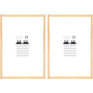 uxcell 2 Pcs DIY Canvas Stretcher Bars, 28 x 20 Inch Canvas Frame Wooden Frames Kit Sturdy Stretcher Frames for Oil Paintings Prints Posters