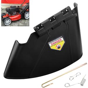 AMTHKNO 121-0739 Discharge Deflector Compatible with Toro Exmark 74390 74395 74798 74640 74641 74642 Lawn Mower, Fits Quest E S Series QSS725GKC42200 QSS708GEM50200 QSS708GEM42200