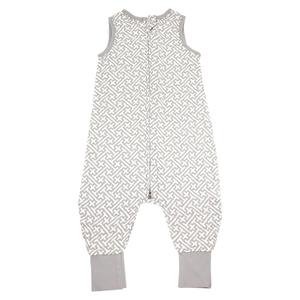 Bublo Baby Toddler Sleep Sacks with Feet - 3T-4T Wearable Blanket - Muslin Sleeping Sack with Legs - 0.5 TOG (Geometric)