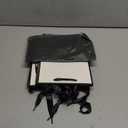 Silkfly 12/24 Pack Paper Gift Bags with Handle 9x7x3.15'' Thank You Gift Bags with Bow Ribbon for Holiday Valentines Wedding Bridal Baby Shower Birthday Party(White, Black,12 Pcs)