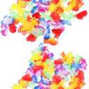 2Pcs Creative Hawaii Cloth Banners Party Decorations Unique Flower Design for Tropical Luau Events Photo Props for Celebrations for Indoor Outdoor