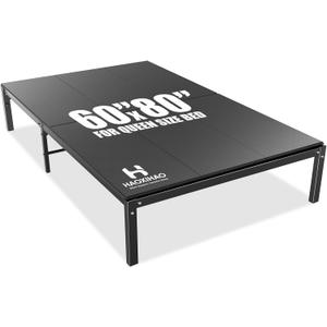 Bunkie Board Queen Size(60x80) - Premium 10mm Hollow Plastic Bunkie Boards for Under Mattress, Heavy-Duty Support, Breathable, Low Profile, Noise Minimizing, Moisture Resistant Foundation