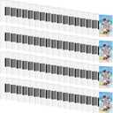 Wenqik 100 Pcs Acrylic Magnetic Picture Frame 4 x 6 Inches Magnetic Photo Frames Plastic Picture Holder for Refrigerator Fridge Locker Wall Accessories Office Cabinet Dishwasher