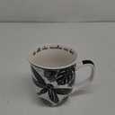 Karma Gifts 16 oz Black and White Boho Mug Dragonfly - Cute Coffee and Tea Mug - Ceramic Coffee Mugs for Women and Men (14 Ounces)