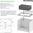 25" x 22" Drop-In Kitchen Sink, Single Bowl Topmount with Nano Coating & Workstation Design, Stainless Steel with Enhanced Durability