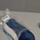 ONEUSTAR Blue Wig with Bangs Short Wavy Bob Wig Teal Wig Synthetic Cosplay Wig for Halloween Costume Party Fancy Dress Colored Wigs 14 Inches