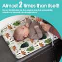 BROLEX Changing Pad Covers for Baby: Boy Girls Ultra Stretchy Soft 2 Pack, Brown Polar Bears