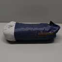 Memory Foam Pillow for Travel and Camping with Extra Cotton Cover  Easy to Carry Portable Bag (White)