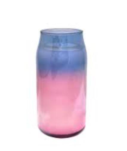 Prayer Candles, 1 Pack - 6" Tall Pillar Candles for Religious, Memorial, Party Decor, Vigil and Emergency Use - Vegetable Oil Wax in Plastic Jar Container