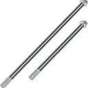 14mm 325mm Mini Bike Rear Axle + 225mm Front Axle Kit Compatible with Coleman CT200U Mini Bike 196CC 200CC 6.5HP Engine Gas Powered Powersports Accessories Parts 15mm Chain Adjuster