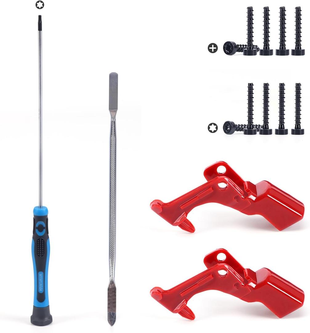 2PCS Upgraded Red Trigger Switch Button Compatible with Dyson V10 V11 SV12 SV14 Vacuum Cleaner Power Switch Button Replacement Parts with Repair Tools