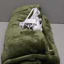 Bedsure Electric Blanket Full Size - Soft Flannel Heated Blanket, Fast Heating with 10 Time Settings & 6 Heat Settings, Warm Gift for Grandma (72x84 inches, Olive Green)