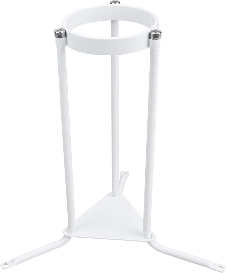 Upgraded RV Water Filter Stand with Triple-Prong Base, RV Filter Holder for Soft Soil & Hard Concrete Surfaces, Enhanced Stability & Anti-Kink Design - 1 Pack