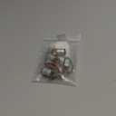 XIITIA 6pcs DC 3V-6V Mini N20 Gear Motor Slow Speed Full Metal Gearbox with Terminal for Smart Car DIY RC Toys