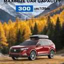 Wonderdriver 300lbs Roof Rack Cross Bars Fit for 2023 2024 2025 2026 Honda CR-V CRV & CRV Sport Hybrid, Heavy Duty All-Metal Aluminum Crossbar Luggage Racks Roof Rails Rooftop Carrier Canoe Kayak Bike