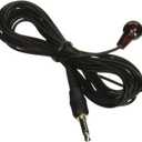 Legrand - C2G Single Infrared Emitter Cable, Black IR Emitter Cable, 10 Feet IR Infrared Emitter Extension Cable to Use with Remote Control Repeater Kit, 1 Count, C2G 40432 - TAA Compliant