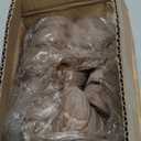 ZeeDix 100 Pcs (50mm) Peat Pellet Fiber Soil Plant Seed Starters - Plugs Pallet Seedling Soil Block, Seed Fertilizer Nutrient Block Compressed Peat Block for Grow Herbs, Plant,Flowers and Vegetables