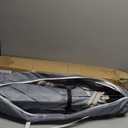 Zooawa Pop Up Playpen for Baby, 150*100 cm(L*H) Playpen for Babies and Toddlers with Removable Sun-Shades& 2 Side UV Covers, Lightweight Outdoor Baby Play pen for Beach Home with Travel Bag,Light Gray