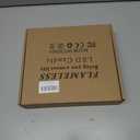 Flameless LED Pillar Candles with Remote Control and Timer, Battery Operated Flickering Electric Candles Set of 5, Crackle Design for Home Decor Wedding Party(D2.2'' x H5''/5''/6''/7''/8'')