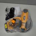 Ecarke Portable Car Cleaning Tool Compatible with Dewalt 20V Battery, 6-in-1 Nozzle & Foam Cannon, 3-Speed Adjustment, 5m Hose, Brushless Motor for Car Floor, Patio, Fence (Battery NOT Included) (Yellow)