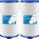 FC-2402 Hot Tub Spa Filter, Compatible with Watkins 303279, PFF42TC-P4, 78460, FC-2402, Lifesmart, Freeflow, AquaTerra, Hydromaster, Grandmaster, Simplicity, Bermuda Hot Tub Filters, 2 Pack