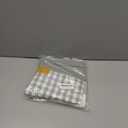 CARRIE HOME Farmhouse Sage Green Plaid Pillow Covers 18x18 Set of 4 Spring Neutral Throw Pillows Light Green Checkered Decorative Pillow Cover for Indoor Couch Bed or Outdoor Porch Patio, Grey Green