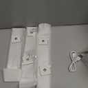 3Pack Under Cabinet Lighting, 68LED 1800mAh Motion Sensor Lights Indoor, 3 Color Wireless Dimmable Rechargeable Battery Operated Closet Lights, Magnetic Under Counter Light Fixture for Kitchen Stair