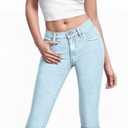 Hybrid & Company Women's Stretchy Slim Fit Denim Capri Jeans, Size: 11