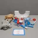 Melissa & Doug Examine and Treat Pet Vet Pretend Play Set with Plush Dog and Cat (24 Pcs) Kids Veterinary Play Set, Veterinarian Kit for Kids, STEAM Toy, Pretend Doctor for Ages 3+