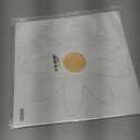 TaoBary 12 Sheet Daisy Wall Sticker Decal Removable Cute Daisy Bedroom Room Decor Flower Wall Sticker Pink White Flower Decal Wallpaper Peel and Stick for Nursery Home(White, Yellow,Classic Style)