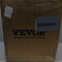 VEVOR Portable Utility Blower Fan, 12 Inch 585W 3198 CFM Heavy Duty Cylinder Axial Exhaust Fan with 16.4ft Duct Hose, Industrial Ventilator for Ventilating Workshops, Confined Space