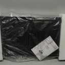 Costway - 22''x 14'' Electric Warming Tray Hot Plate Dish Warmer w/ Adjustable Temperature - Silver/Black