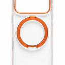 TORRAS Magnetic Shockproof for iPhone 17 Pro Case, Camera Control, Fit for MagSafe, Military-Grade Protection, Translucent Slim Case for iPhone 17 Pro Phone Case Anti-Fingerprint, Transparent Orange