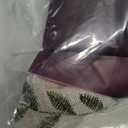 jinchan Boho Linen Blend Curtains Beige Farmhouse Curtains, 84 Inches Long, Green Embroidered Leaf Living Room Ogee Geometry Drapes Light Filtering Grommet Country Drapes 2 Panels Green on Flax