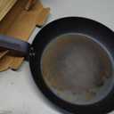 Merten & Storck Pre-Seasoned Carbon Steel 10” Frying Pan Skillet, Use on Induction, Stove and Grill, Durable, Even-Heating, for Searing, Grilling, Oven Use, and Campfire, Indoor/Outdoor