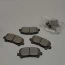 BOSCH BC1281 QuietCast Premium Ceramic Disc Brake Pad Set - Compatible with Select Acura MDX, ZDX; Honda Odyssey, Pilot; REAR