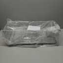 Large Dish Drying Rack - Rust Resistant Dish Rack, Expandable Kitchen Counter, Drainage Board with Sloped Design, Removable Cutlery Holder, Cup Knife Holder, Easy-to-Clean Full Hollow Design-Silver-L