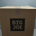 Big Joe Classic Bean Bag Chair for Kids, Lightweight Natural Taupe | 2.5 feet, Polystyrene Bean Filled, Refillable, Nylon Polyester, Safe for Kids Ages 3+, Supports Up to 250 lbs