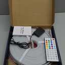 Neon Rope Lights, 50FT RGB Led Strip, Waterproof IP67, DIY Design, Music Sync, 44 Keys Remote Control, Multiple Modes, for Living Room, Bedroom, Holiday Decoration